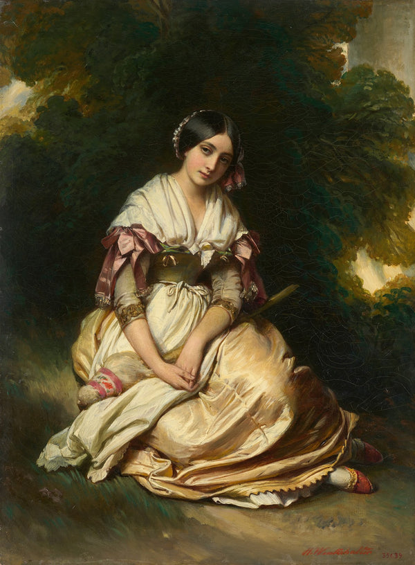 Italian girl 1840
