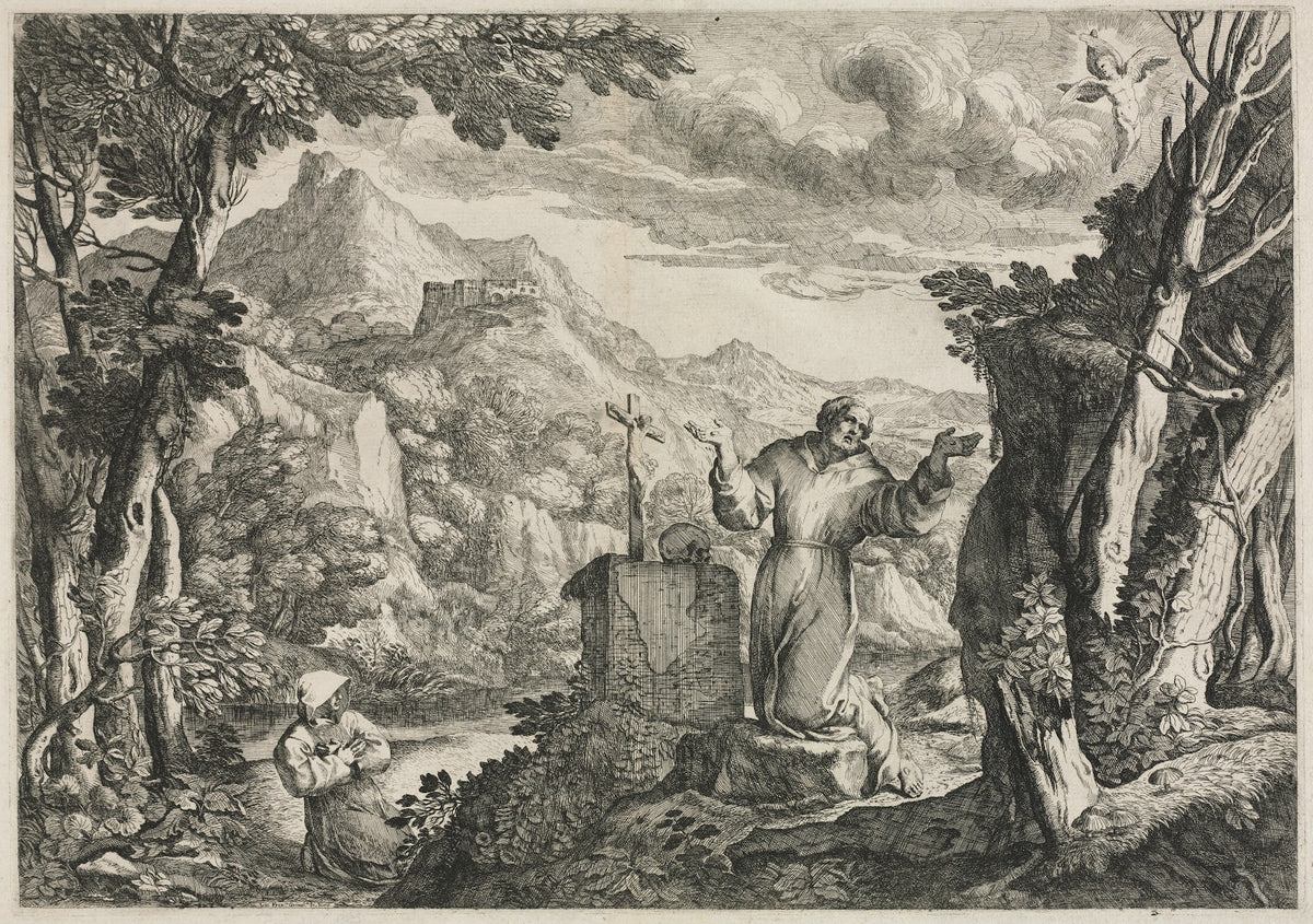 St Francis of Assisi Receiving the Stigmata 164060