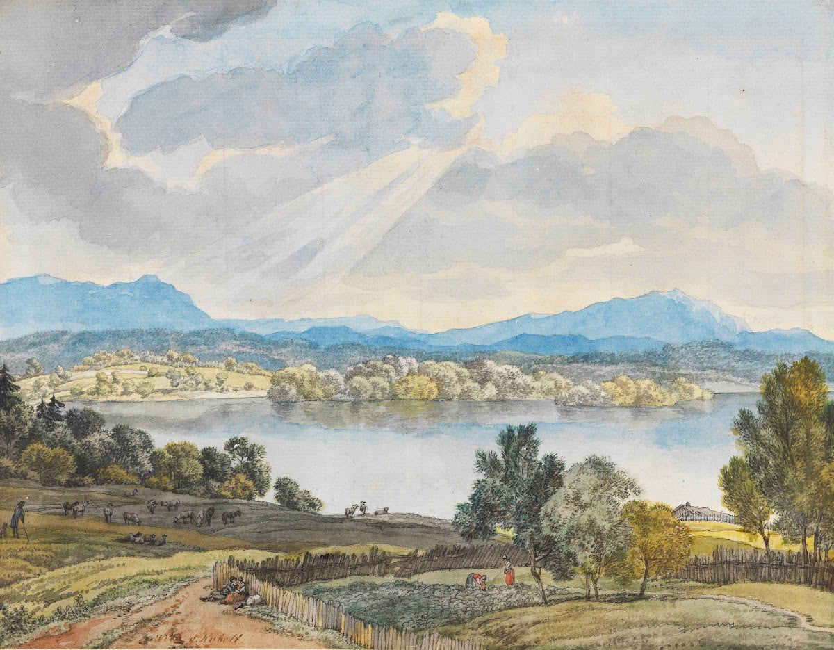 Blick über den Staffelsee ca 1798