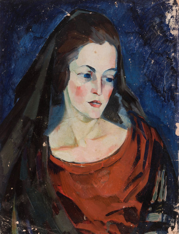 Naise portree between 1923 and 1924