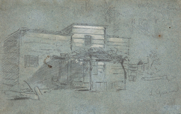 Clapboard Shack 1863 1864