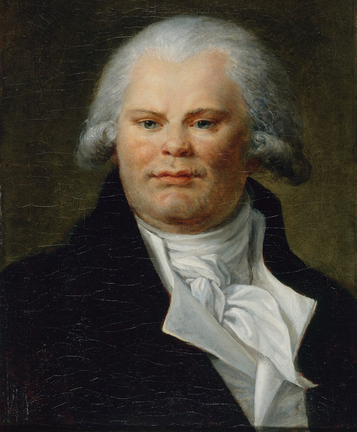 Portrait de Georges Danton 1759 1794 orateur et homme politique 1790