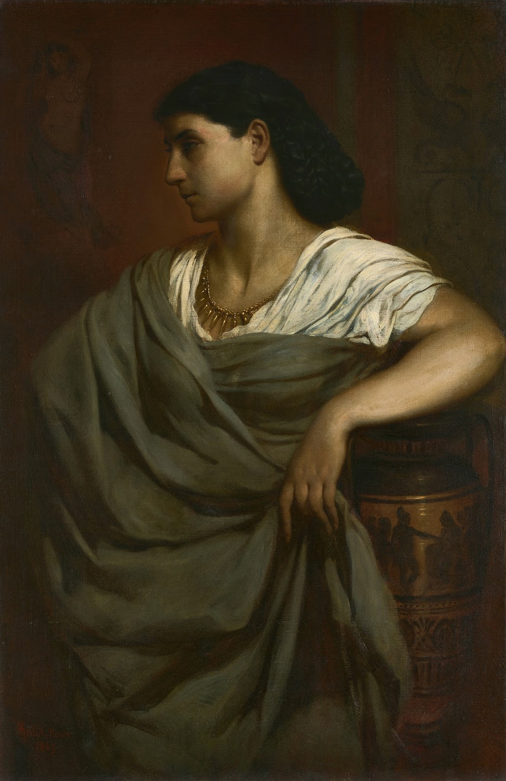 Portrait of Nanna Risi 1869