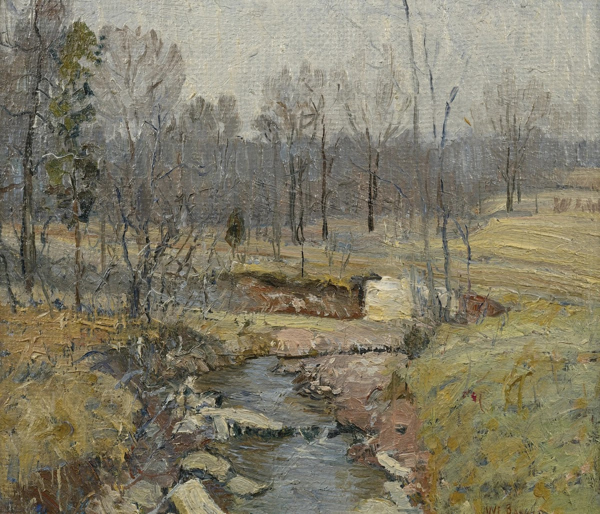 Landscape Early Spring circa 1922