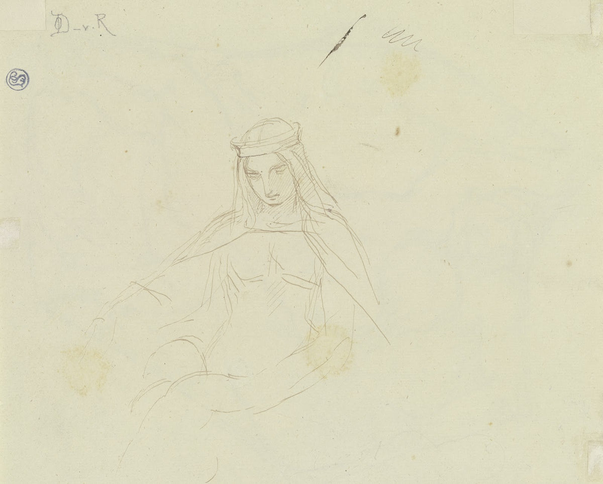 Die Landgräfin Sophie im Sängerkrieg ca 1854 1856