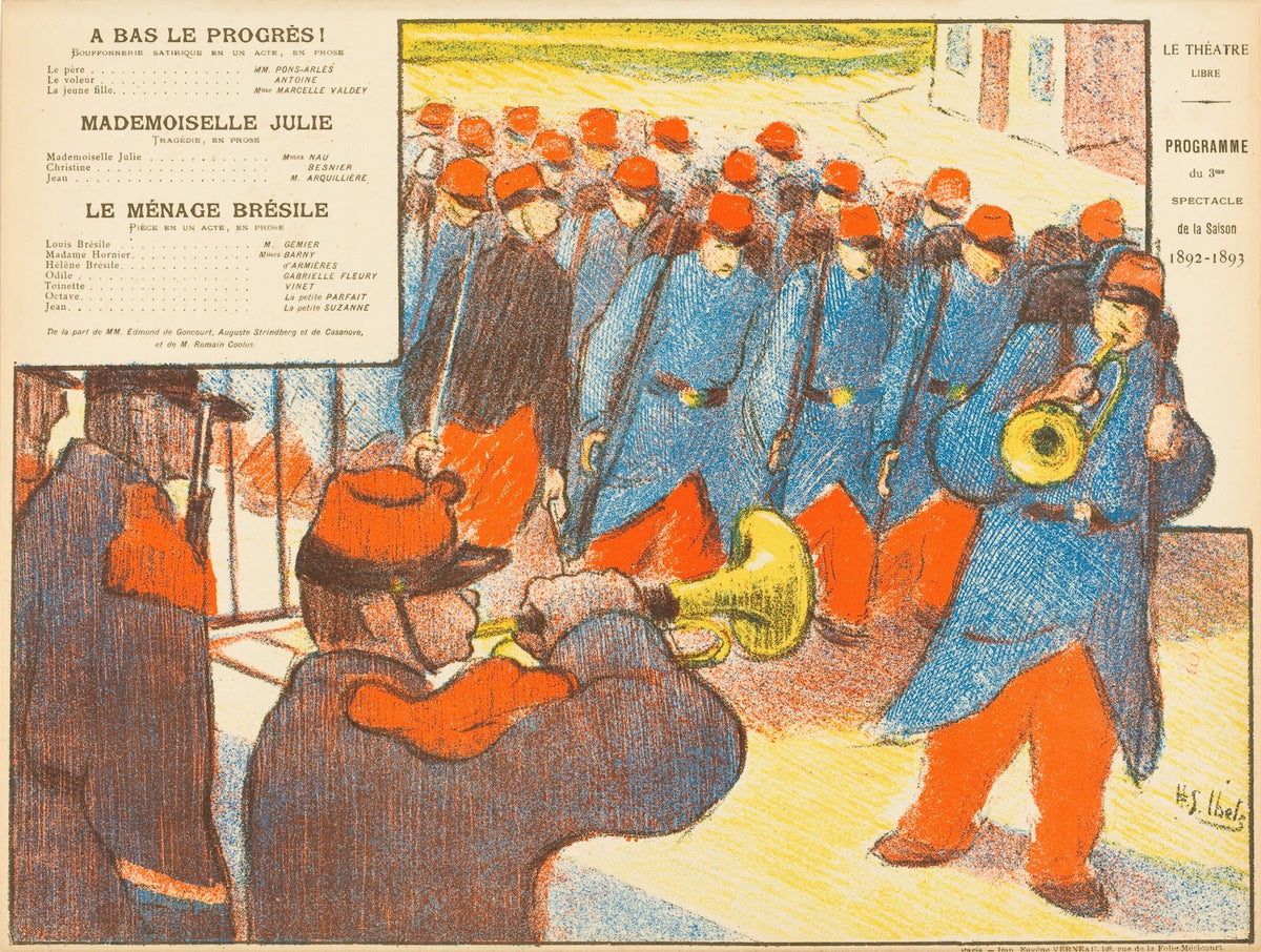 A Bas Le Progrès Mademoiselle Julie Le Ménage Brésile 1892 1893