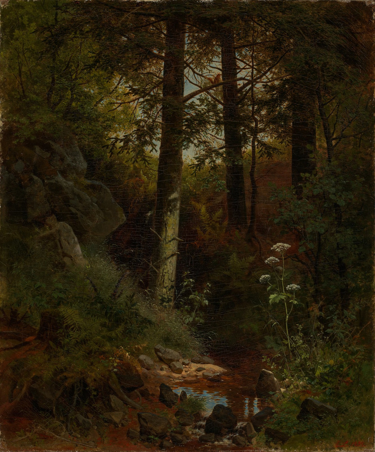 Waldeinsamkeit 1859