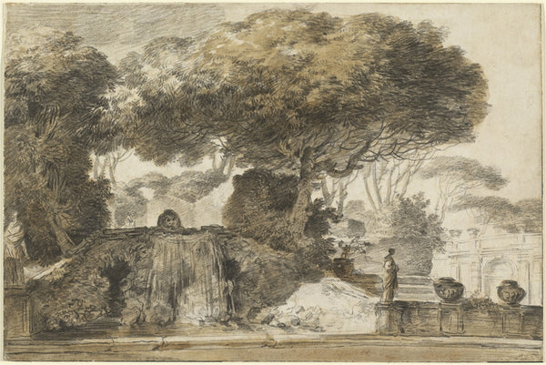Park of an Italian Villa 1774 1775