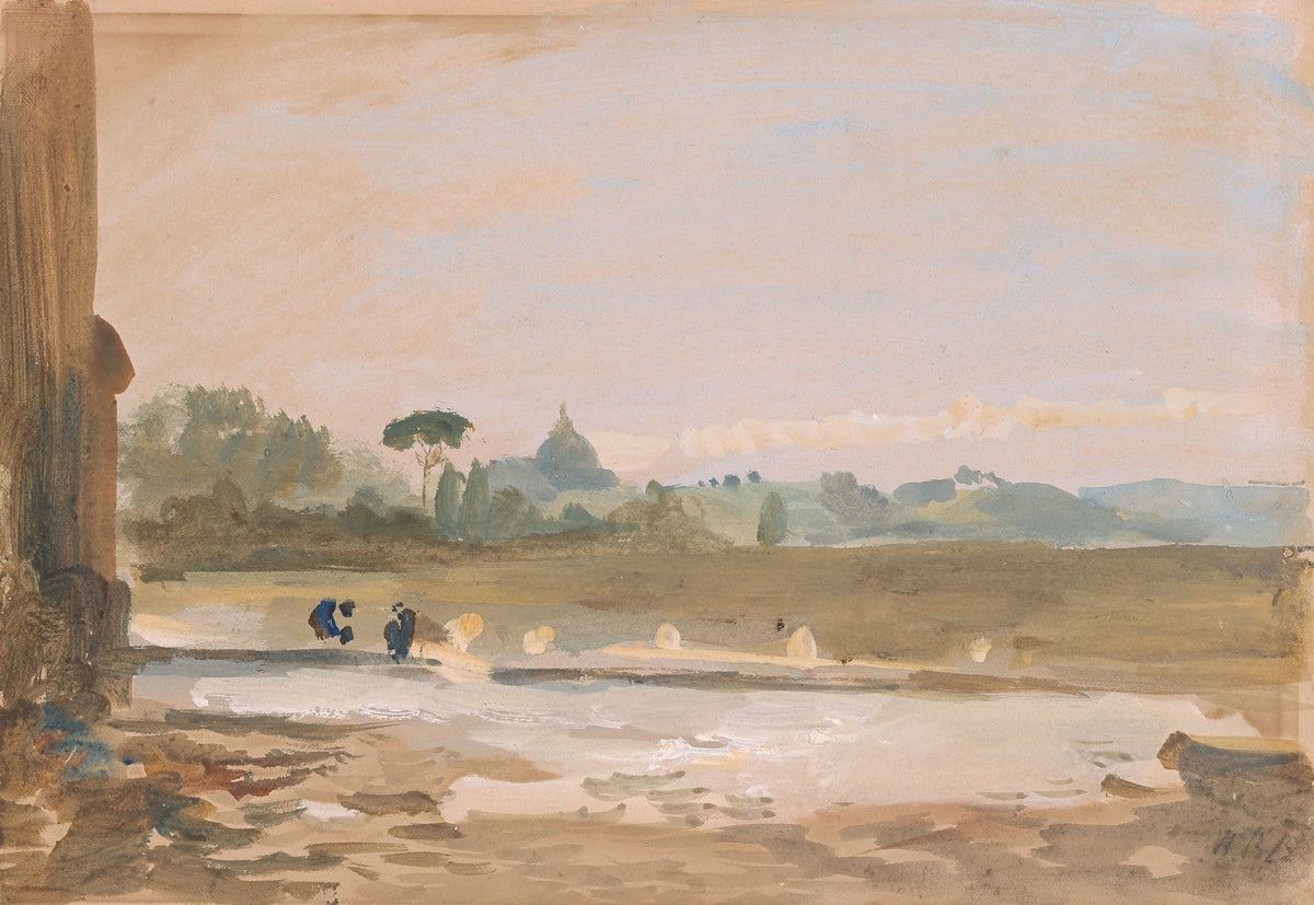 Distant View of Rome