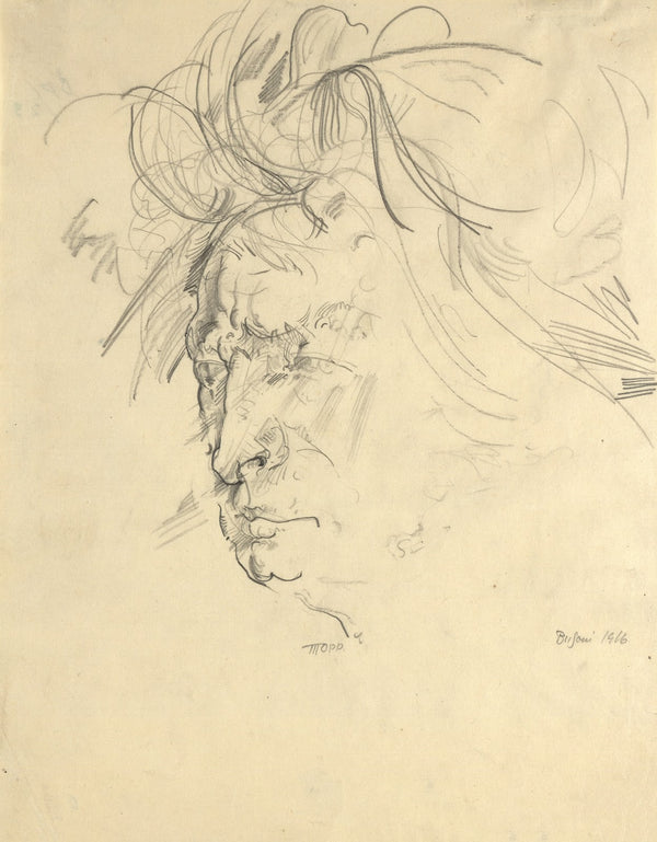 Porträt Ferruccio Busoni 1916