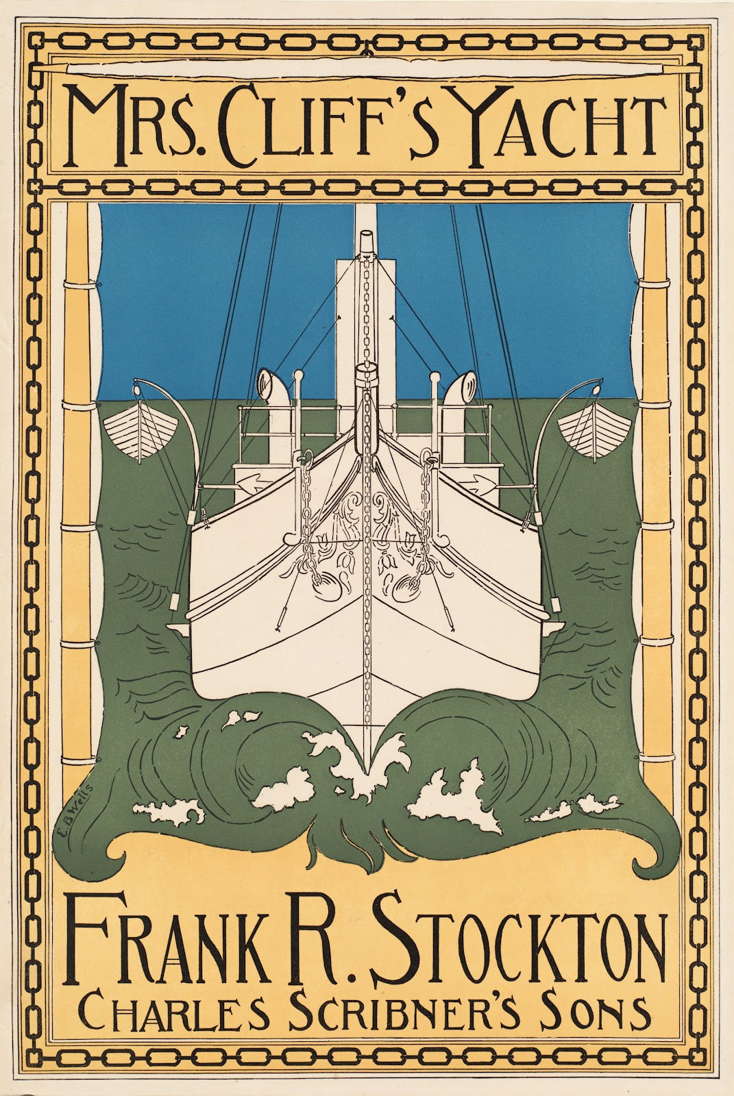 Mrs Cliffs yacht 1896