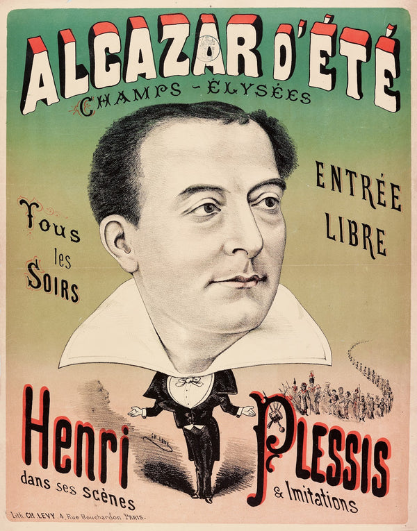 Alcazar Dete Champs Elysees Entree Libre Tous Les Soirs Henri Plessis Dans Ses S
