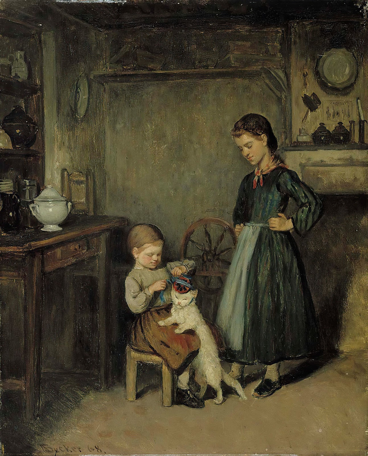 A French Interior 1868