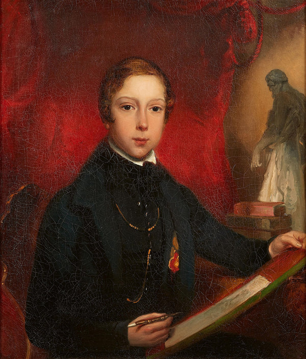 Bildnis eines jungen Zeichners 1836