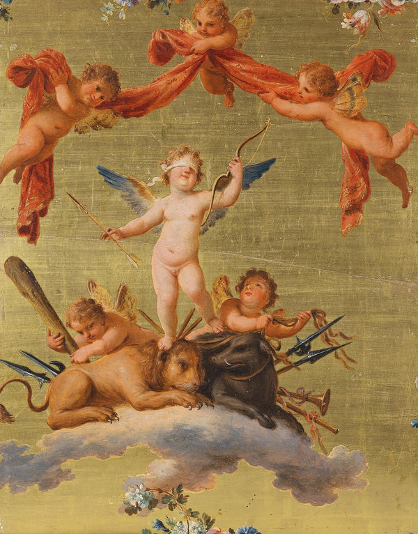 Eros defeats war strength and ferocity
