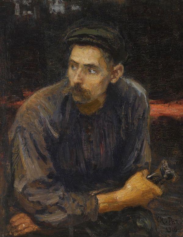 Portrait Of A Worker 1919