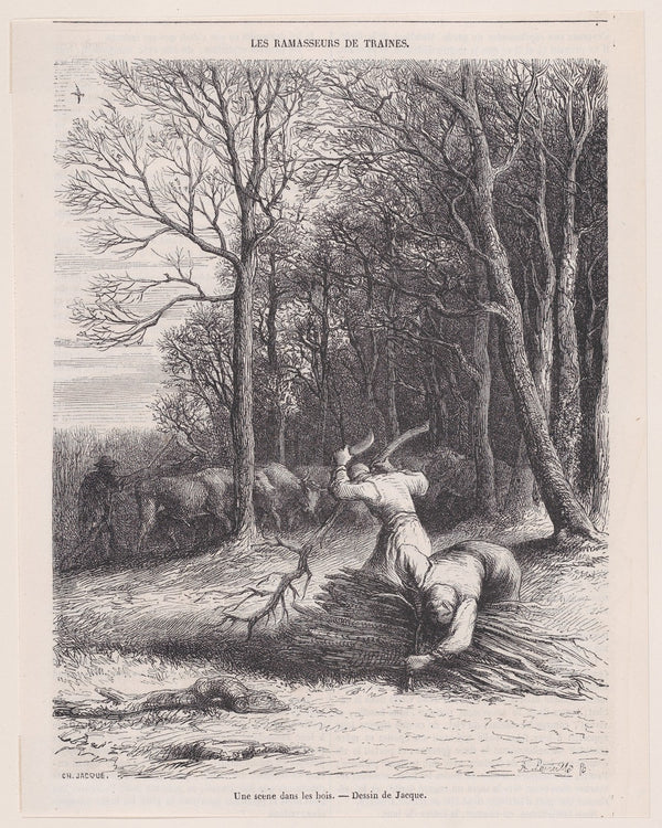 A Scene in the Woods 1852