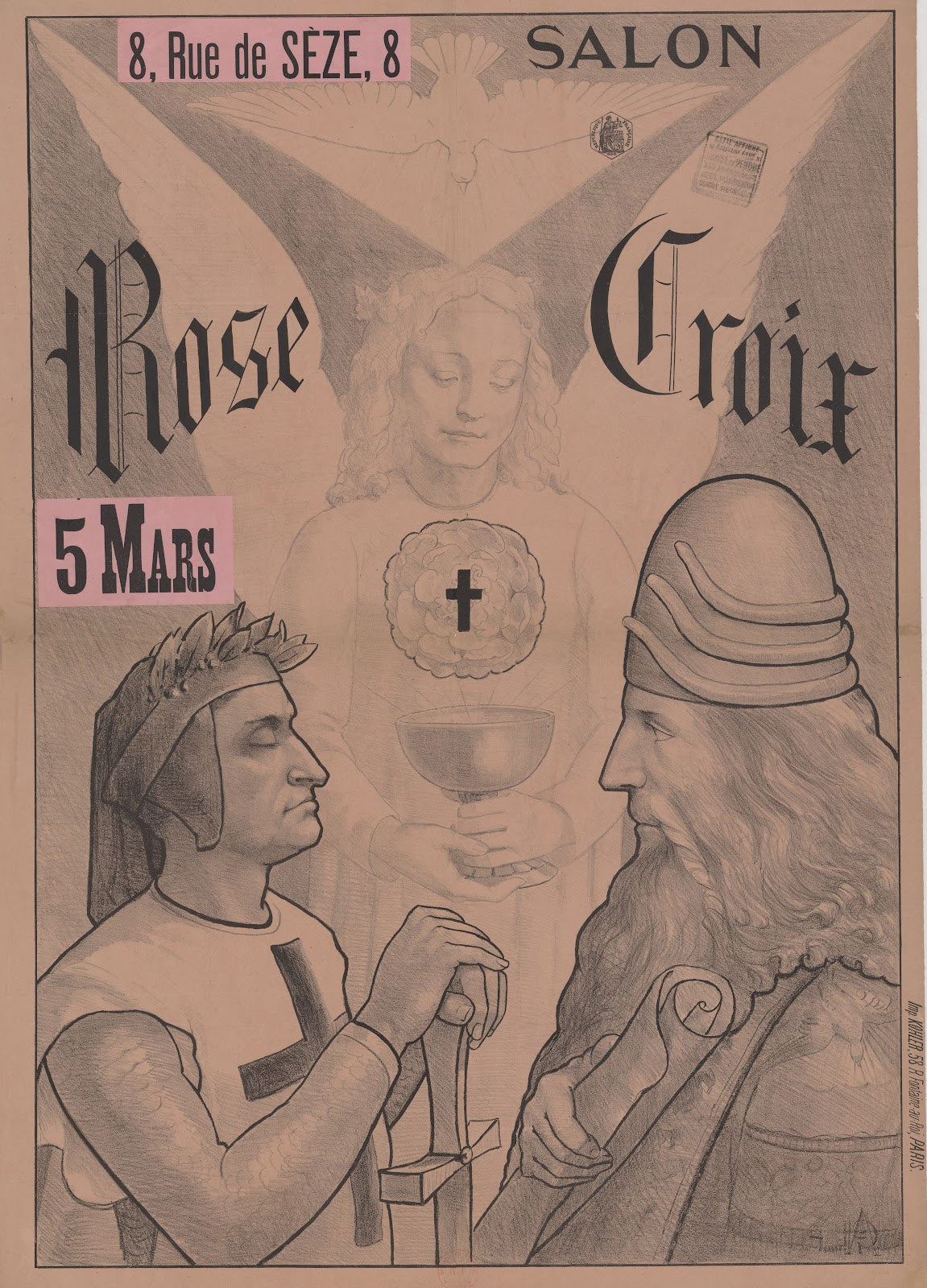Salon Rose Croix 3ème Salon 1894 1894