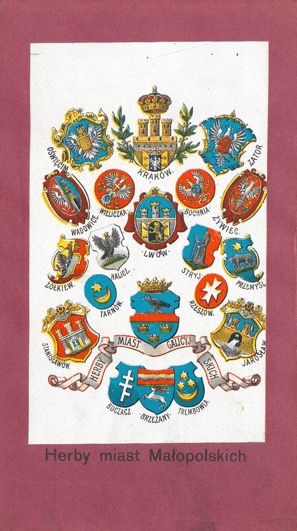 Herby miast Małopolskich 20th century
