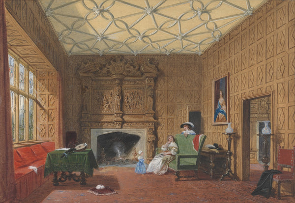 Levens Westmoreland The Small Drawing Room 1873