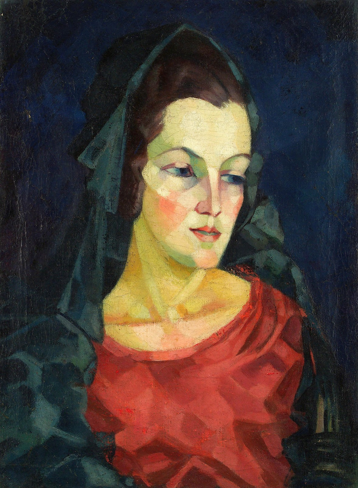 Naise portree Ludmilla Allik 1923