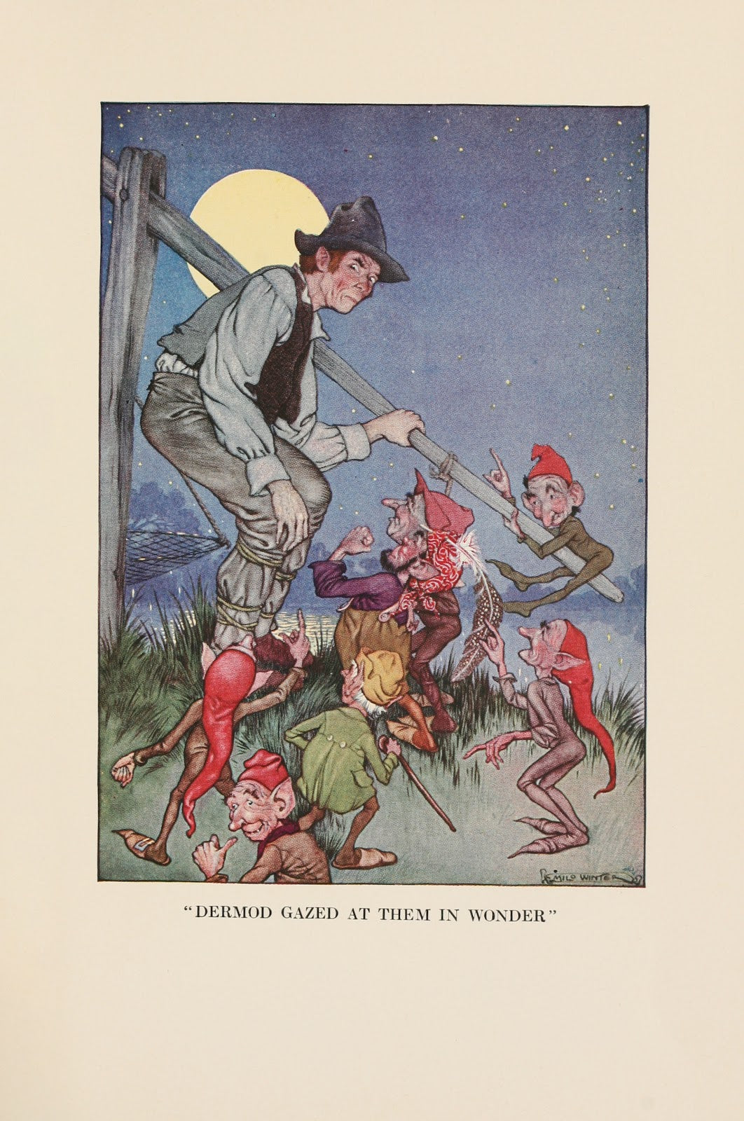 Dermod gazed at them in wonder 1918