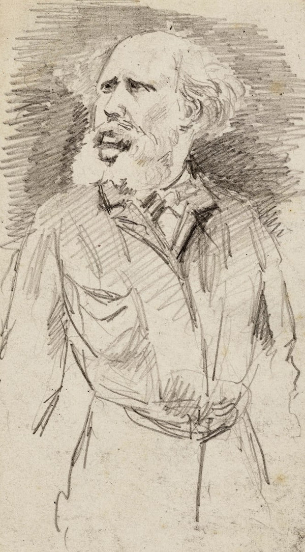 Portrait dhomme barbu