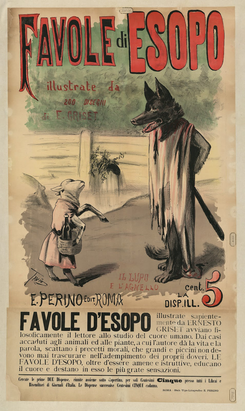 Favole di Esopo 1890