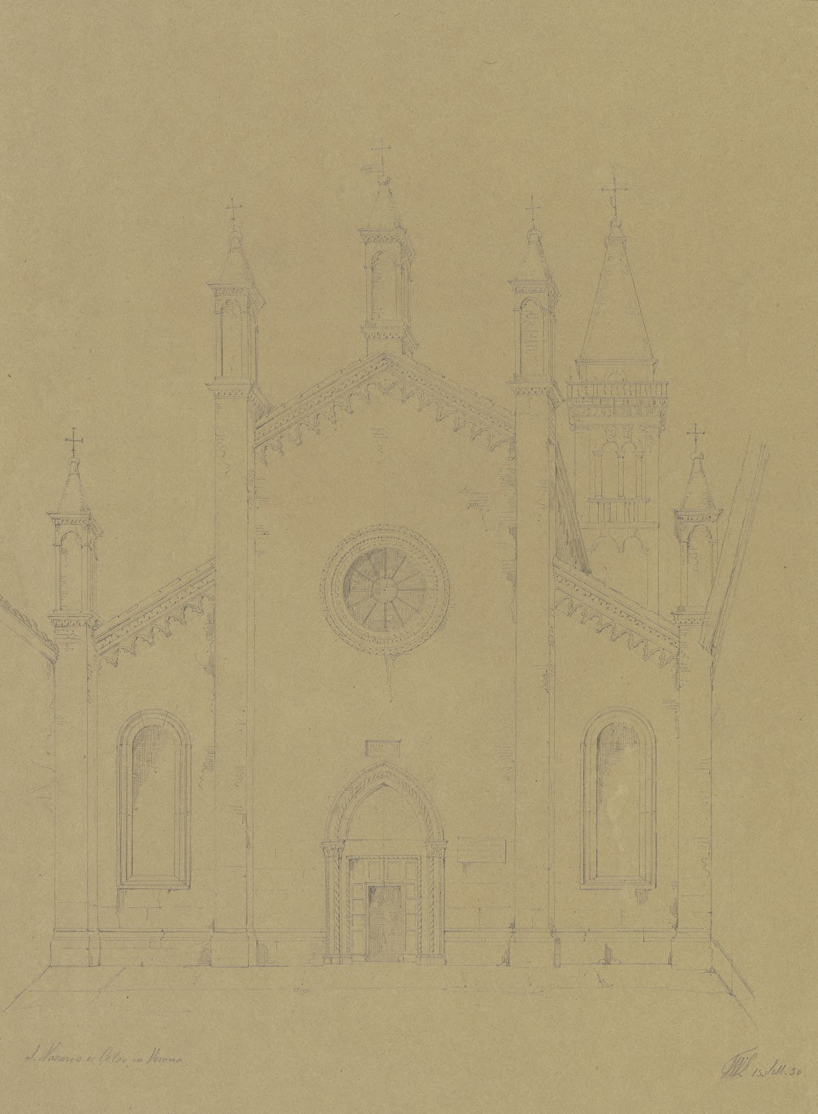 S Nazaro e Celso in Verona 1850