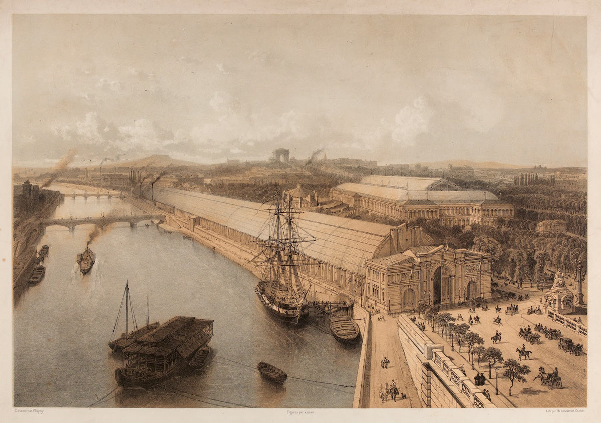 Vue générale des Expositions prise du côté de lannexe