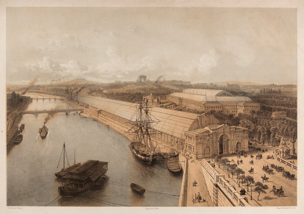 Vue générale des Expositions prise du côté de lannexe