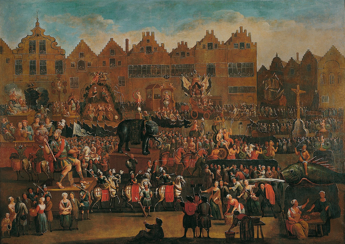 De oude ommegang op de Meir 1680