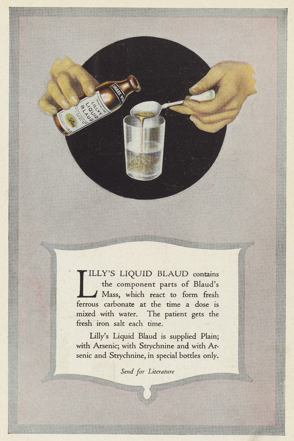 Lillys Liquid Blaud 1919