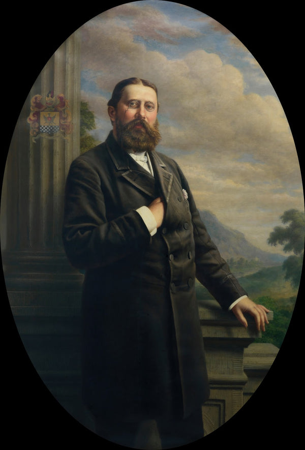 Portret van René Moretus 1882