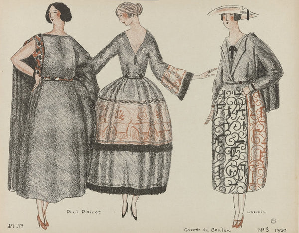Paul Poiret Lanvin 1920