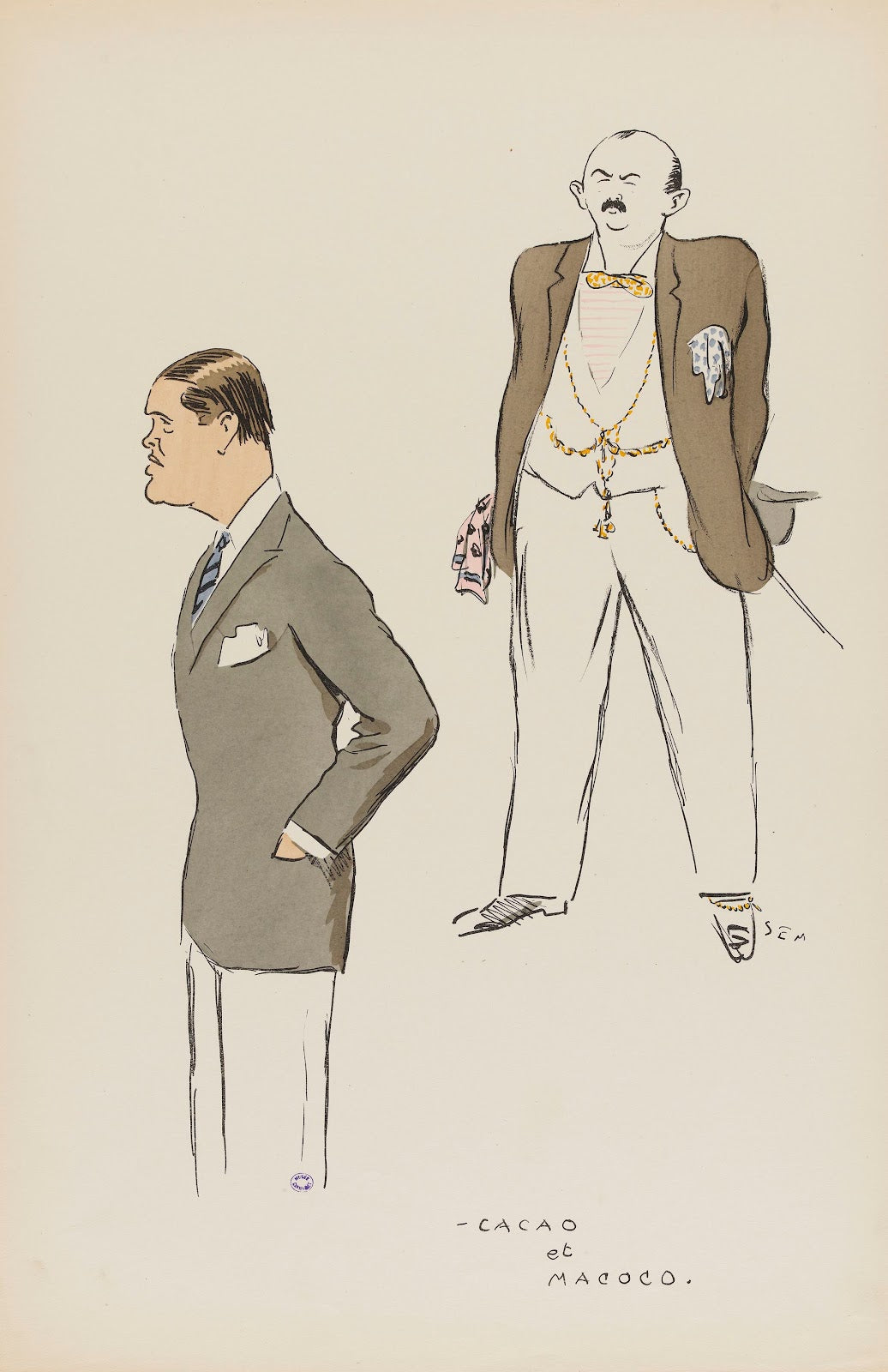 Cacao et Macoco 1900 1934