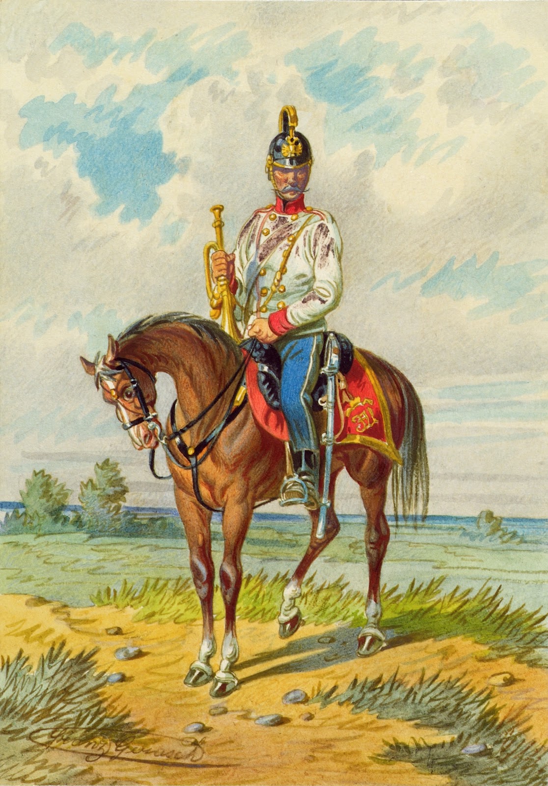 Soldat zu Pferd 7
