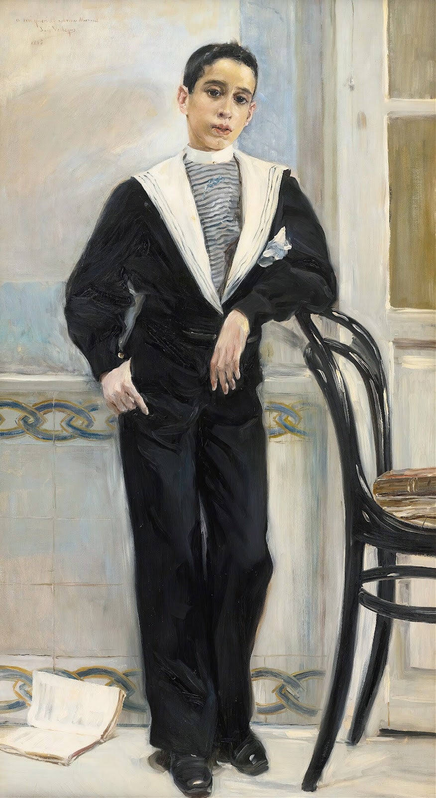 Portrait Of Manuel Ramos Villegas 1885
