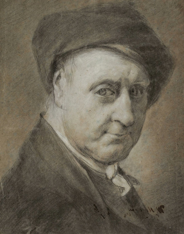 Self portrait of Wybrand Hendriks at the age of 69 1814