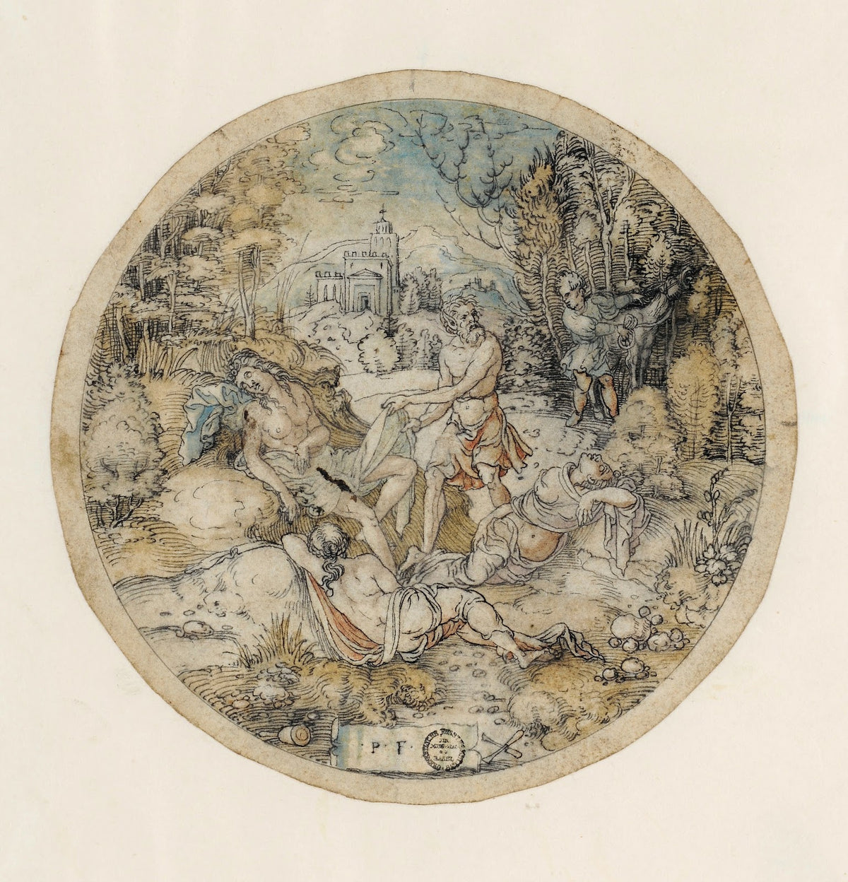 Priapus and Lotis 1540