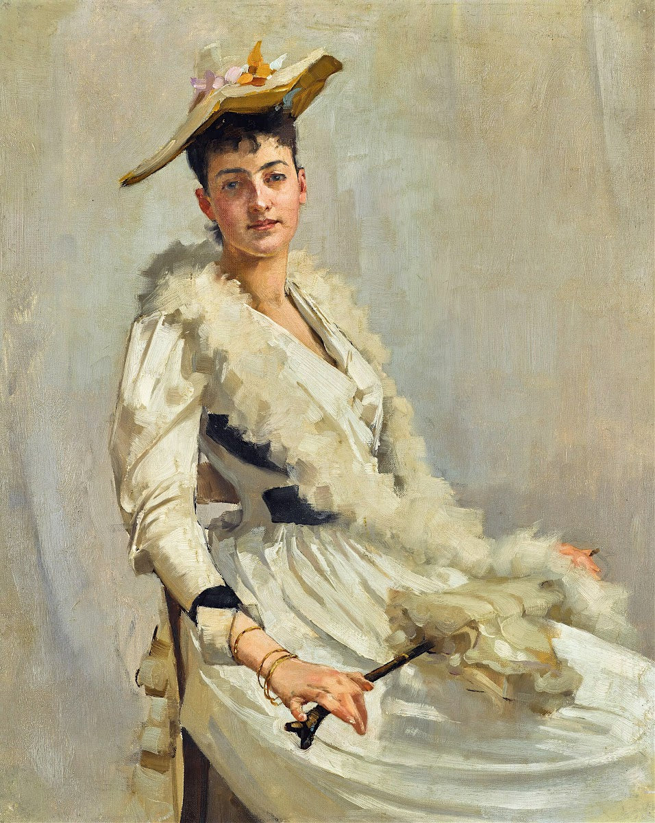 Portrait Of Mademoiselle B
