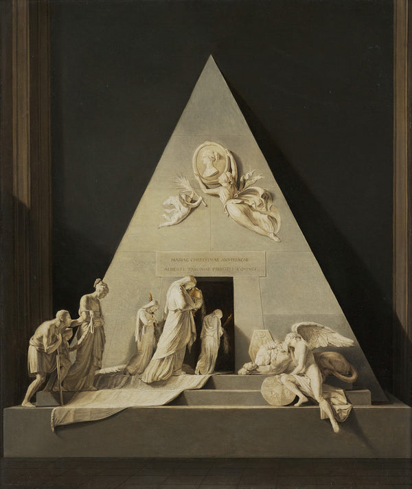 The Tomb of Maria Christina of Austria by Antonio Canova 1820s