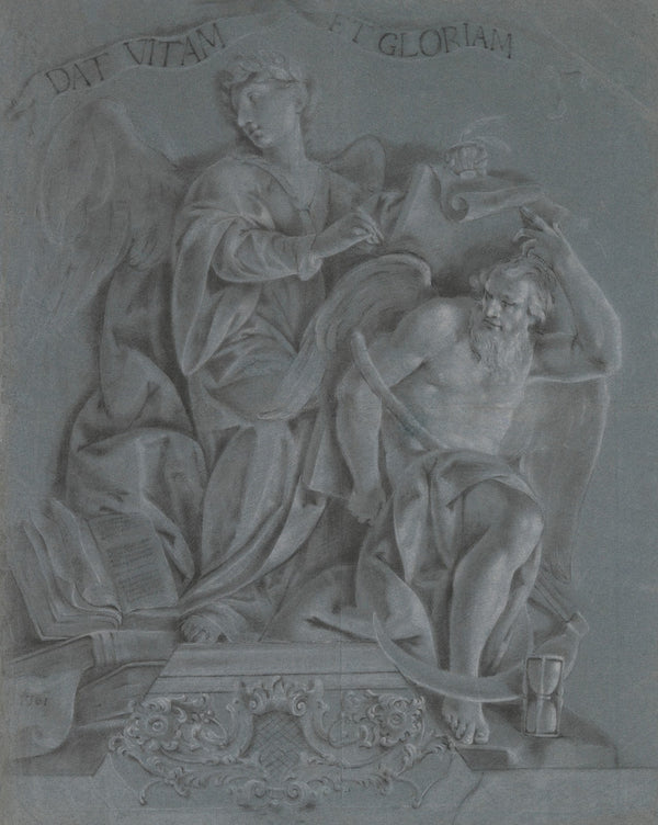 Allegory of History with Time 1761