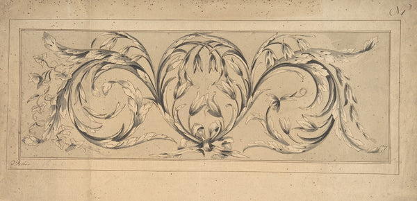 Design for Frieze of Foliage 177079