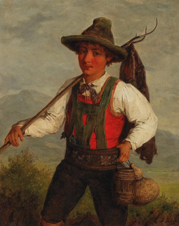 A Peasant On The Way To The Field