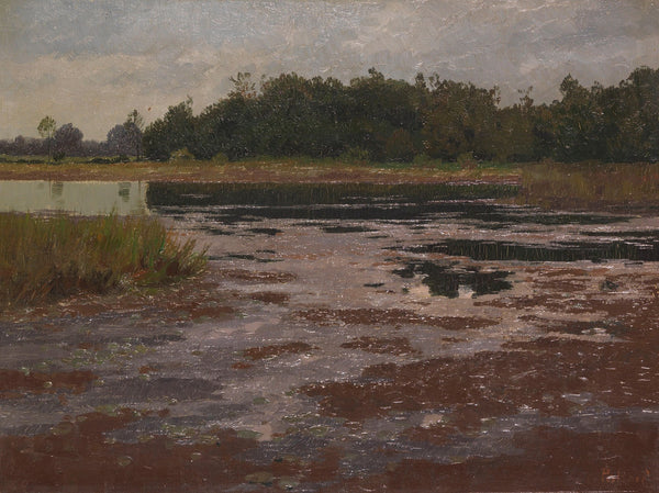 Abendliche Moorlandschaft Ca 1899