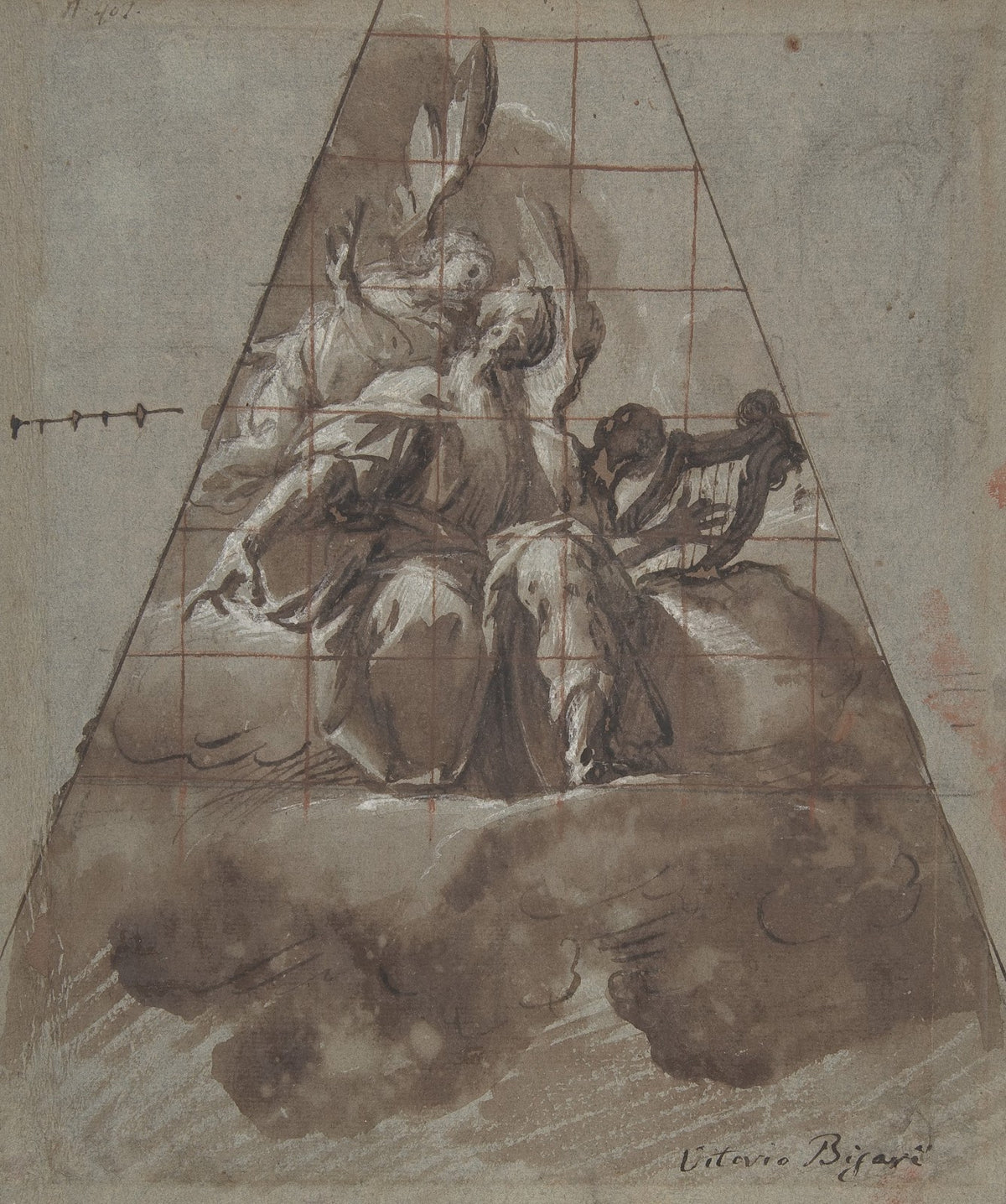 King David with Angels ca 162526