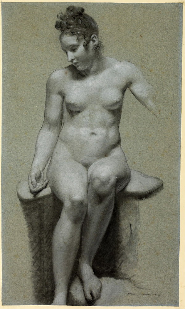 Seated Female Nude 17781823