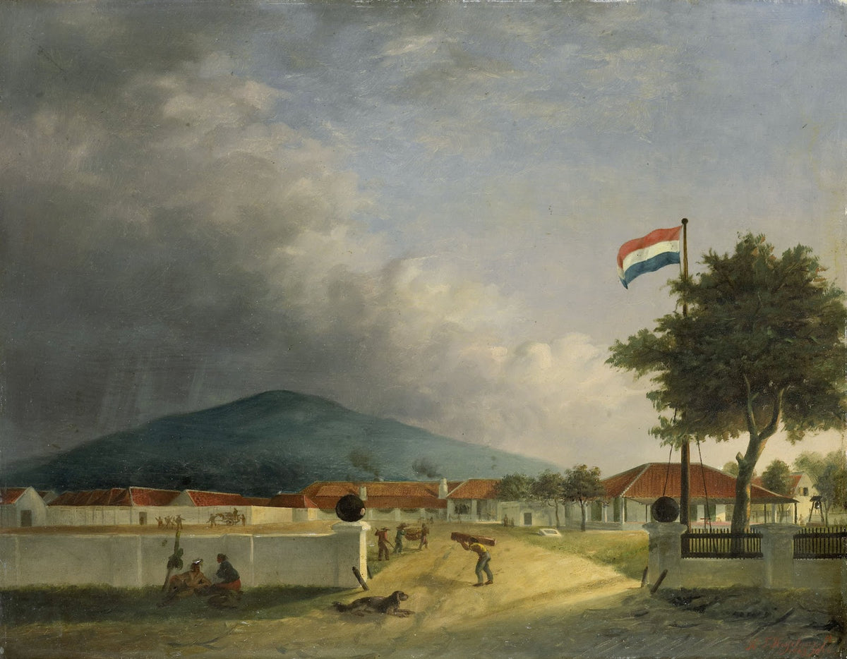 The Kedawong Sugar Factory near Pasuruan Java 1849