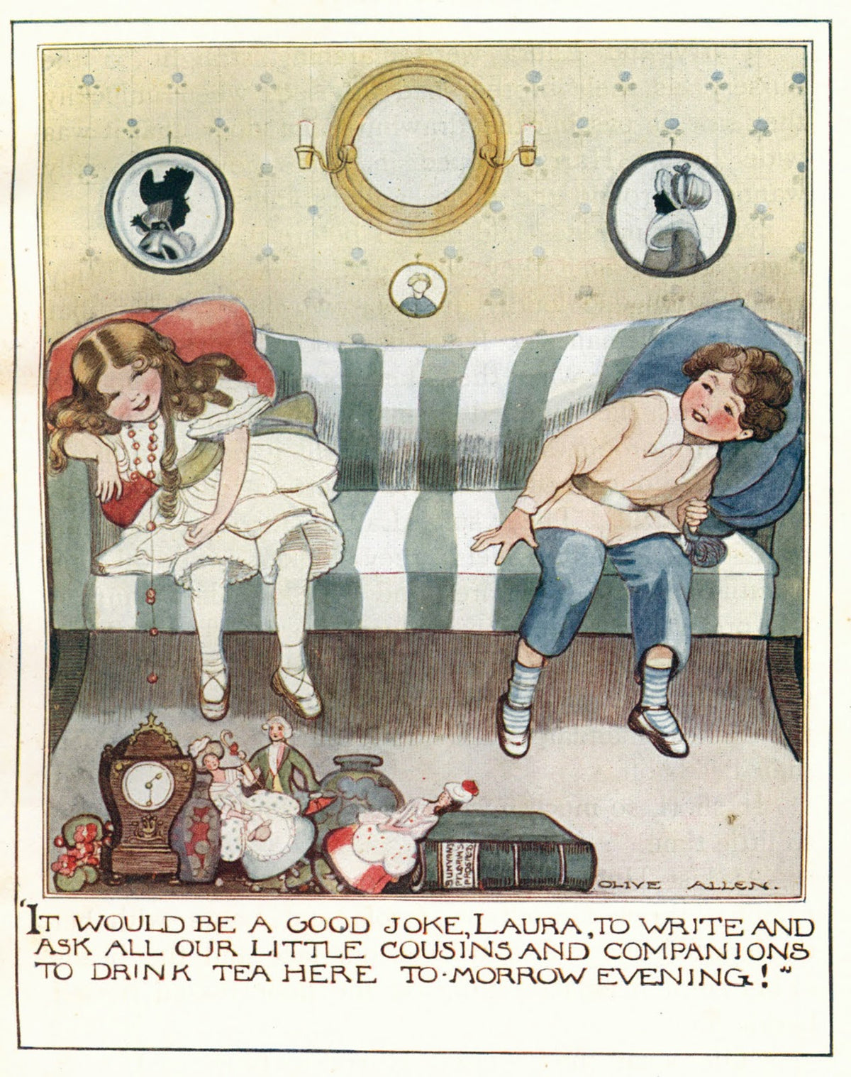 It would be a good joke laura 1909